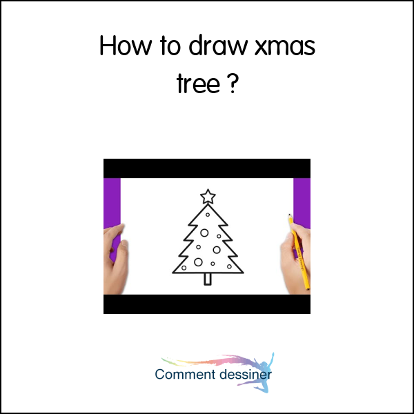 How to draw xmas tree